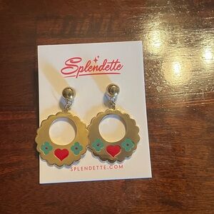Splendette valentine earrings